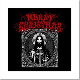 Black Metal Jesus - Christmas Posters and Art